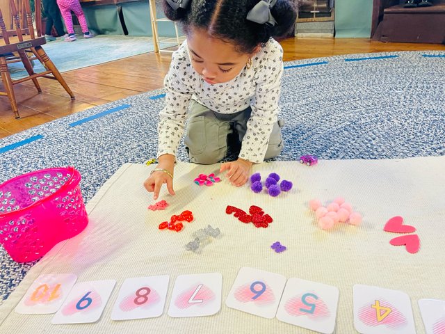 School community gathering at Spicebush Montessori School
